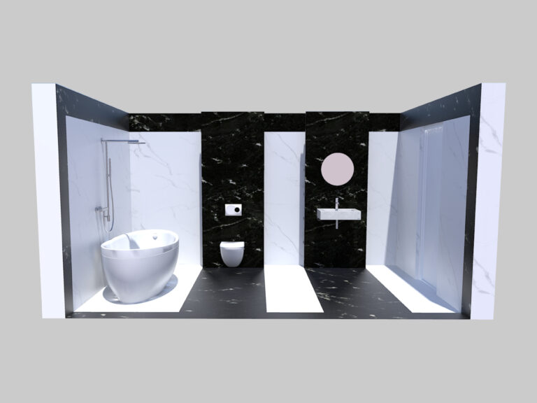 Read more about the article Nowoczesny projekt łazienki